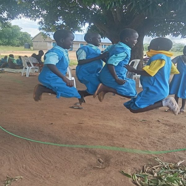 Pupils at Ibalany P/S attending Recreational Activities